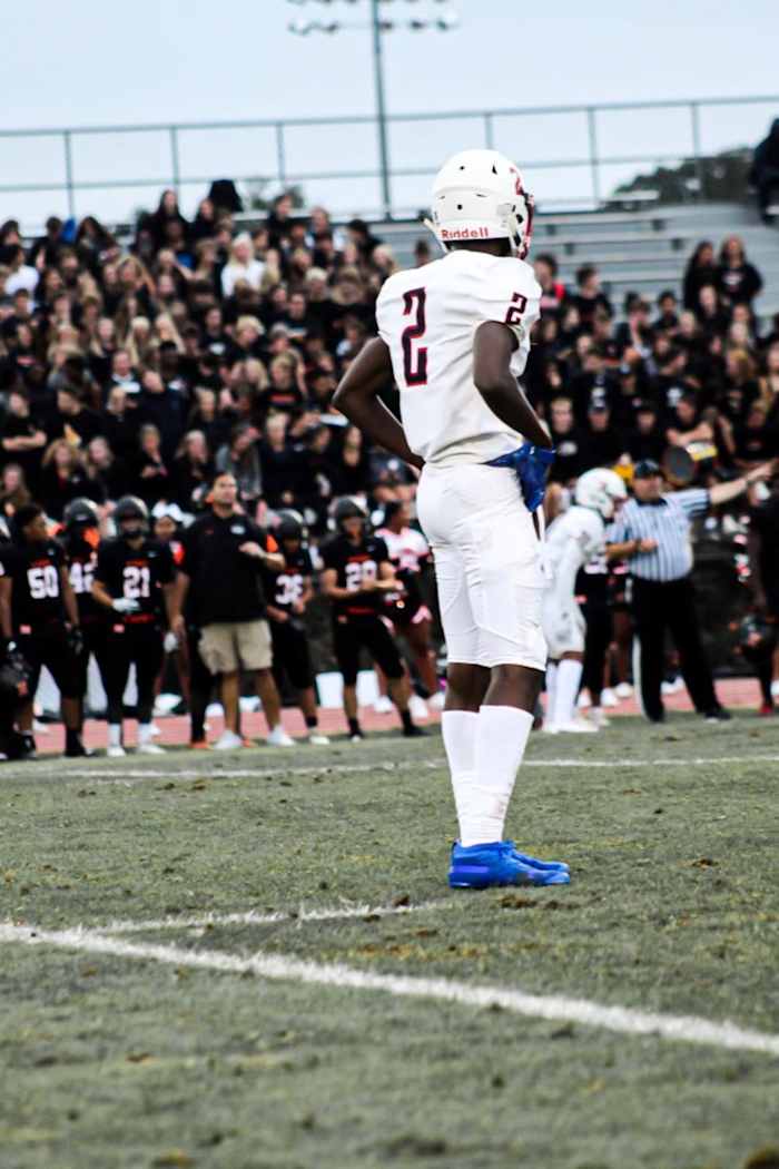 David playing for Franklin High School in Maryland.